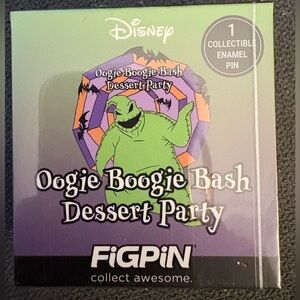 Disney Oogie Boogie Unopened Dessert Bash Blind Box Pin